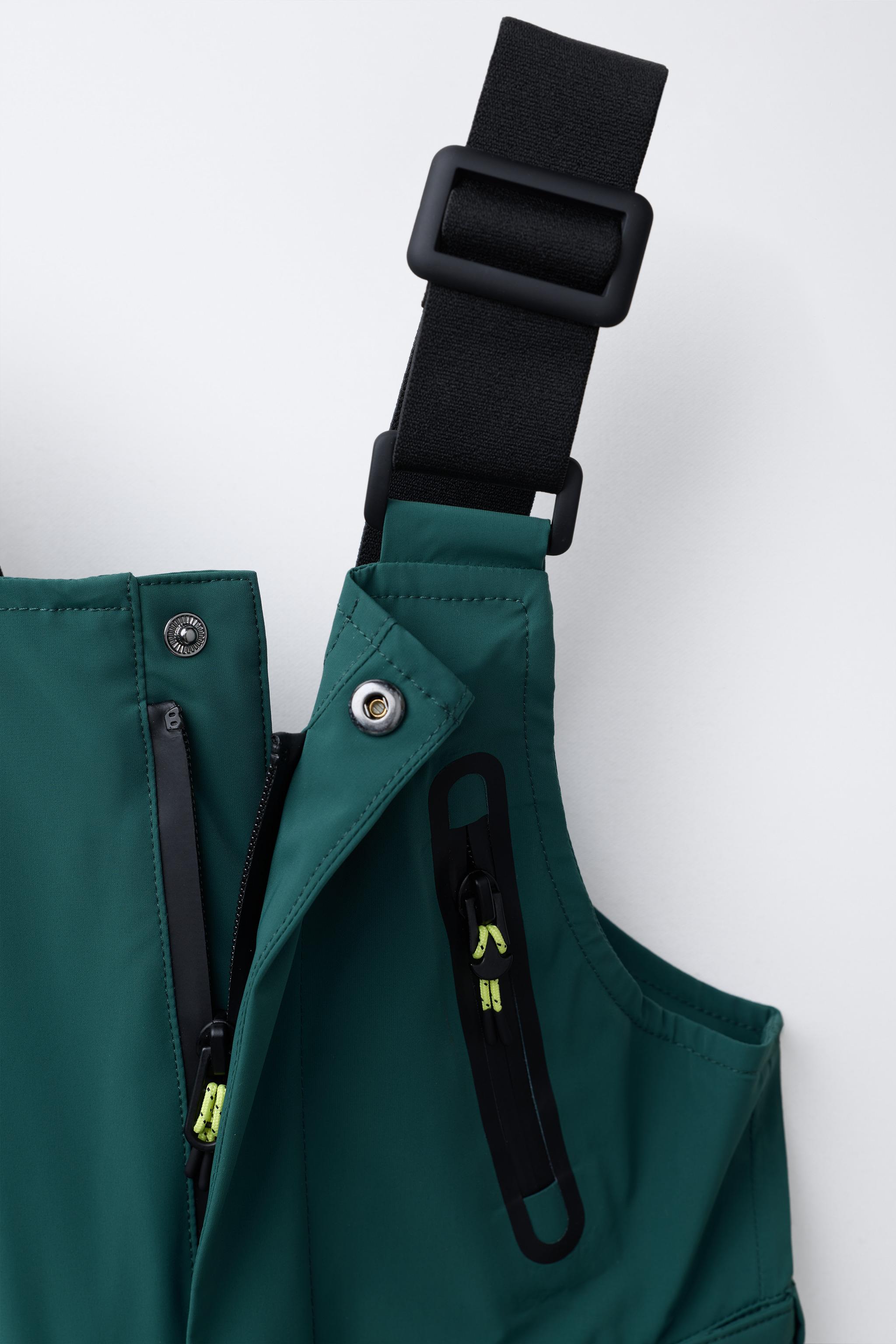 LONG WATER RESISTANT AND WINDPROOF OVERALLS RECCO® SYSTEM SKI COLLECTION
